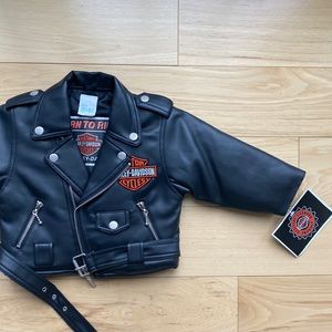 Pleather Harley leather jacket